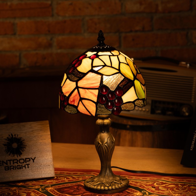 Warm Glow Blossom Tiffany Lamp