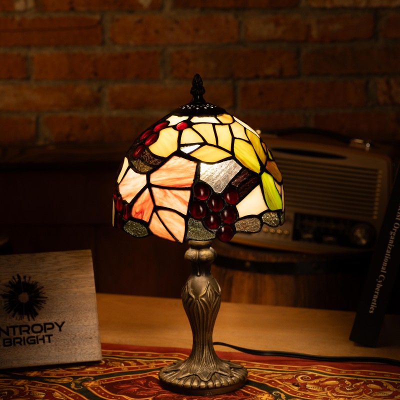 Warm Glow Blossom Tiffany Lamp