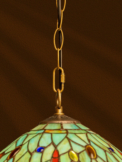 Dragonfly Haven Tiffany Pendant