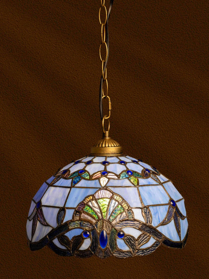 Azure Elegance Tiffany Pendant