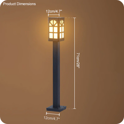 Modern Landscape Path Light IP65 Waterproof Pathway Light Aluminum Housing Bollard Lights