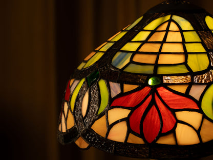 Forest Blossom Tiffany Table Lamp