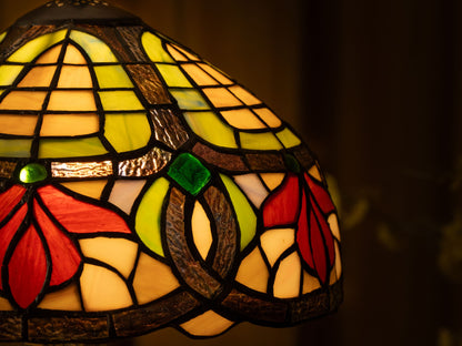 Forest Blossom Tiffany Table Lamp