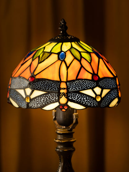 Golden Wings Tiffany Table Lamp