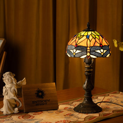 Golden Wings Tiffany Table Lamp