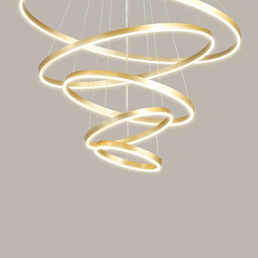 Tiered Ring Chandelier