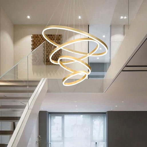 Tiered Ring Chandelier