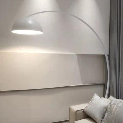 Dome Arc Floor Lamp over Couch