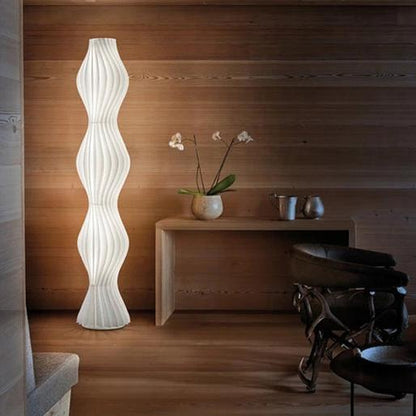 Wavy Column Floor Lamp with Hue Dimmer