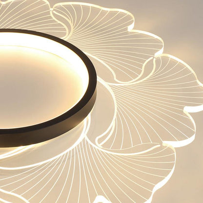 Ginkgo Leaf Ceiling Light