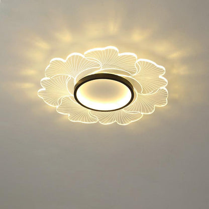 Ginkgo Leaf Ceiling Light