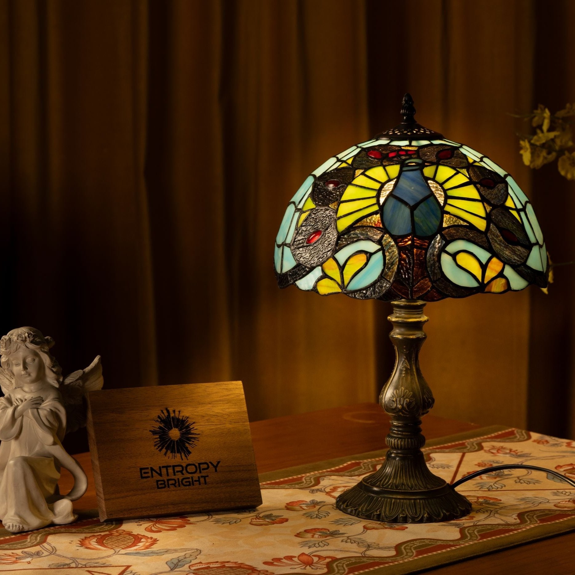 Mystic Bloom Tiffany Table Lamp