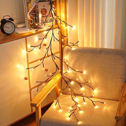 Christmas-Willow Vine Lights Room Decor