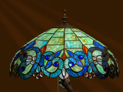 Forest Majesty Tiffany Table Lamp