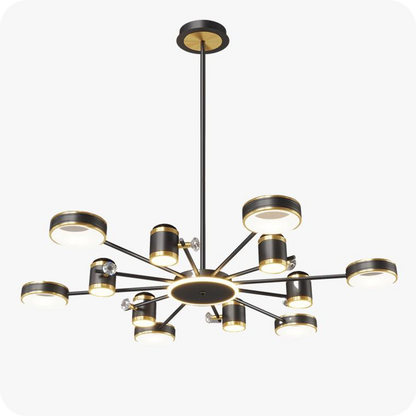 Dimmable Projector Chandelier