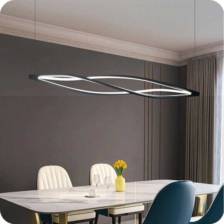 Helix Horizontal/Vertical Chandelier