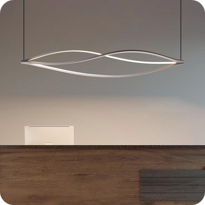 Helix Horizontal/Vertical Chandelier