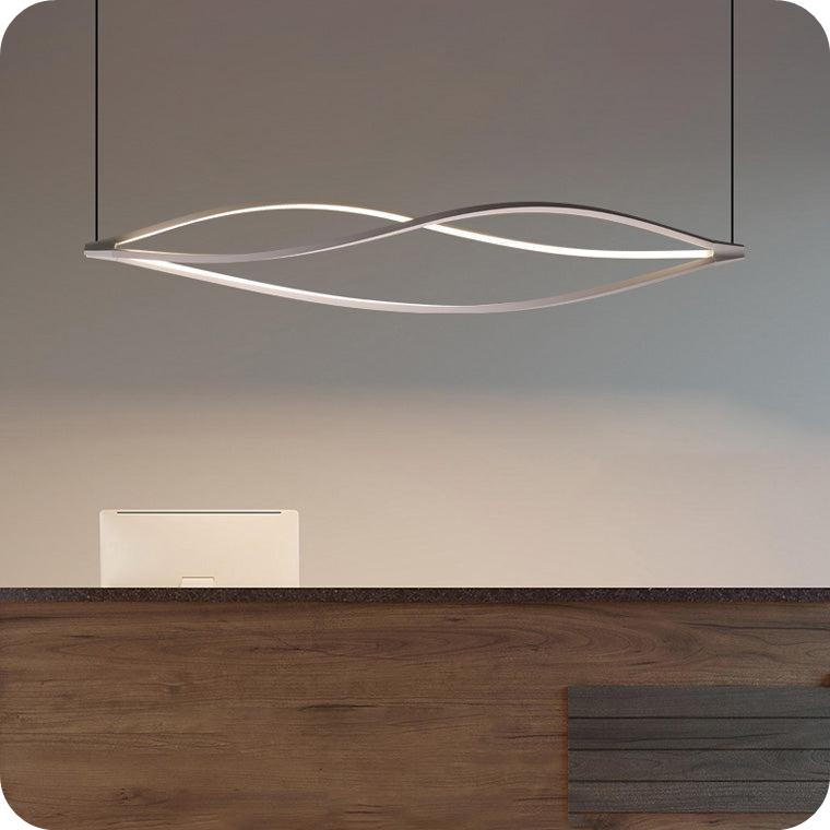 Helix Horizontal/Vertical Chandelier