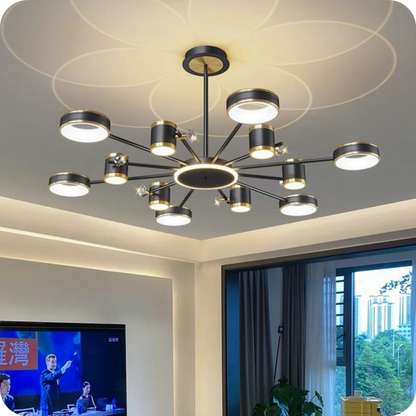 Dimmable Projector Chandelier