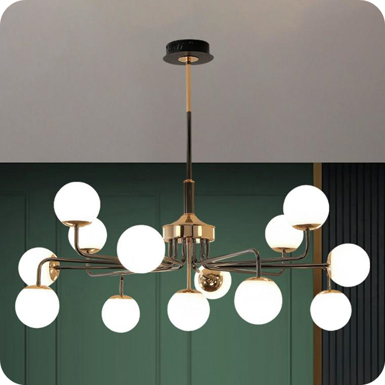 Elegant Globe Chandelier