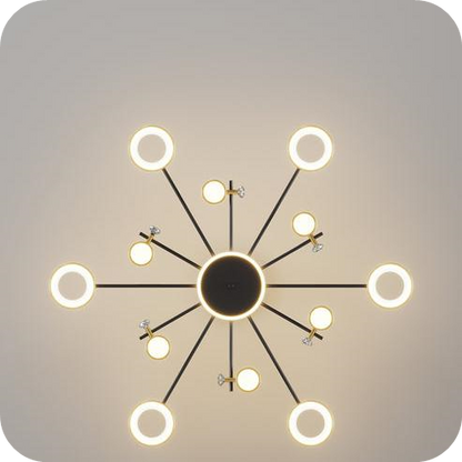 Dimmable Projector Chandelier