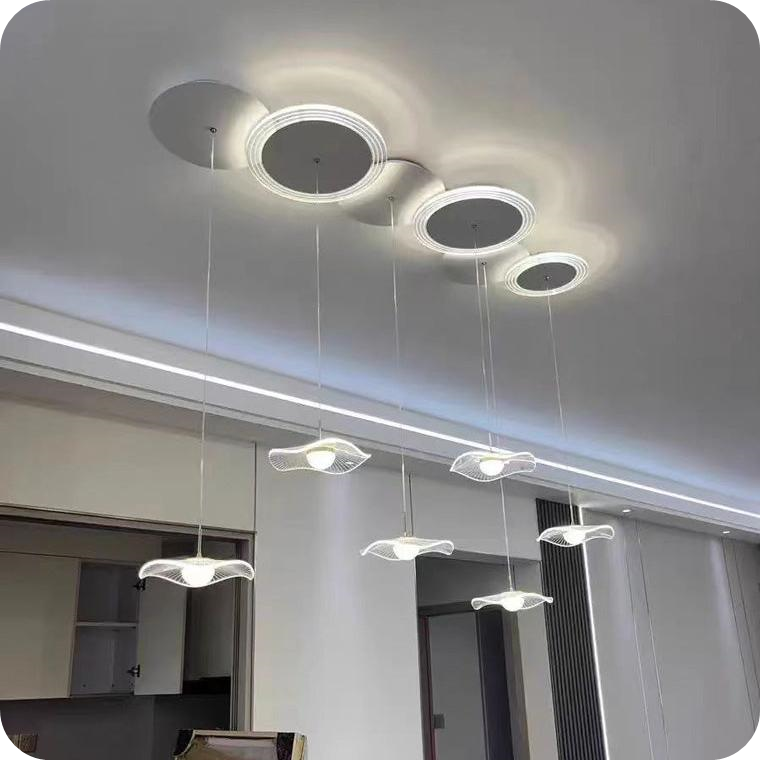 Lotus Linear Pendant Light