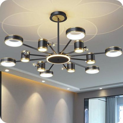 Dimmable Projector Chandelier