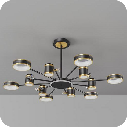 Dimmable Projector Chandelier