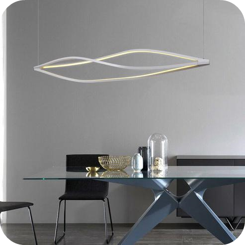 Helix Horizontal/Vertical Chandelier