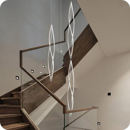 Helix Horizontal/Vertical Chandelier