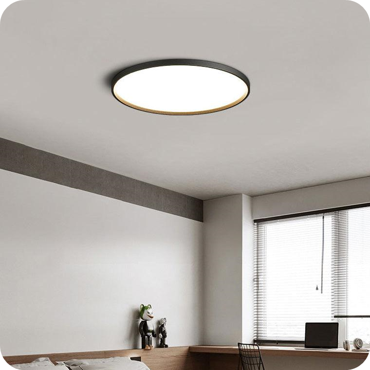 Flat Round Ceiling Light