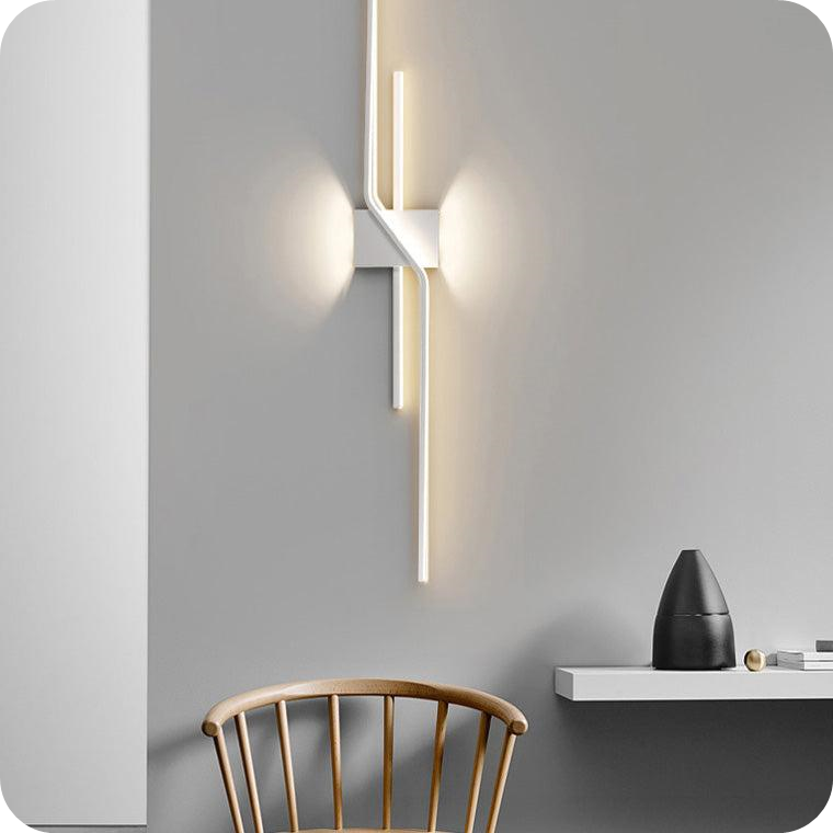 Sculptural Up Down Wall Sconce