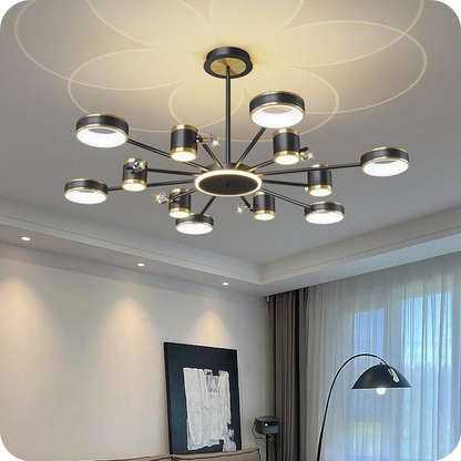 Dimmable Projector Chandelier