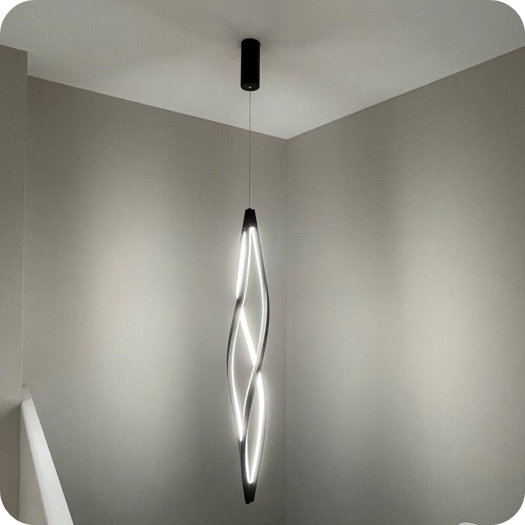 Helix Horizontal/Vertical Chandelier