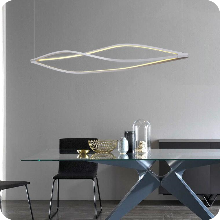 Helix Horizontal/Vertical Chandelier