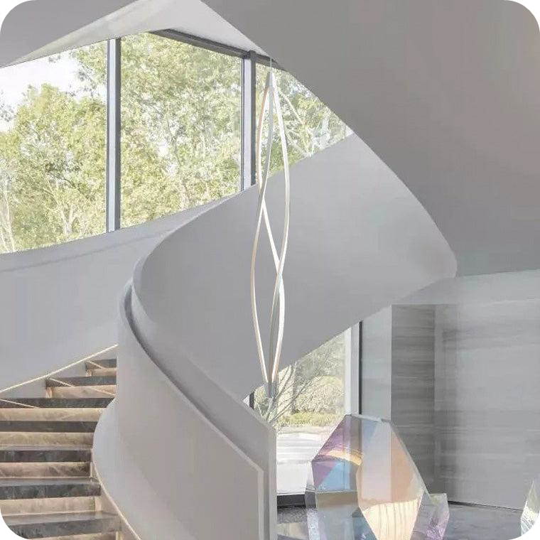 Helix Horizontal/Vertical Chandelier