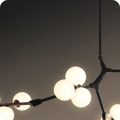 Branching Bubble Chandelier