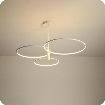 3-Rings Circular Chandelier