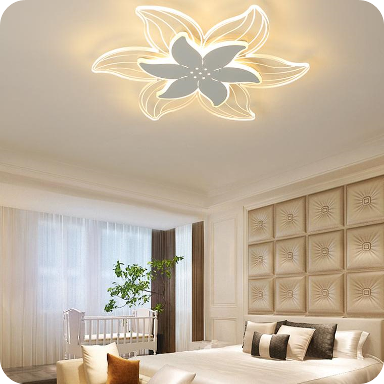 Acrylic Flower Ceiling Light