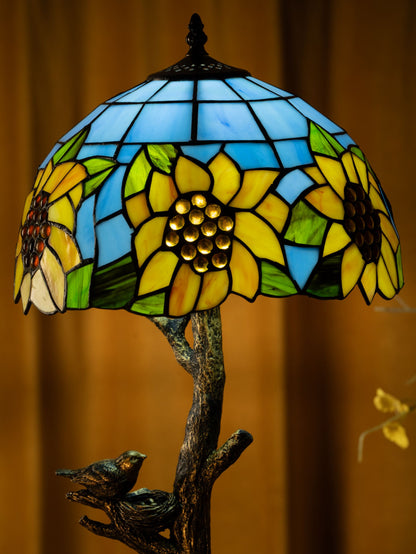 Sunflower Haven Tiffany Table Lamp