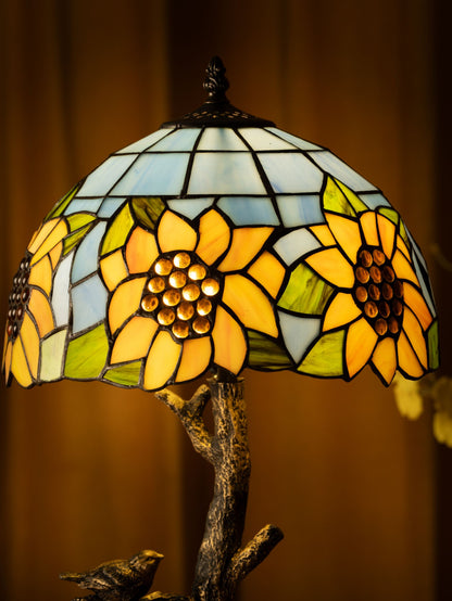 Sunflower Haven Tiffany Table Lamp