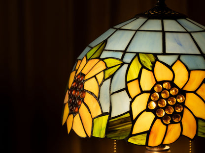 Sunflower Delight Tiffany Table Lamp