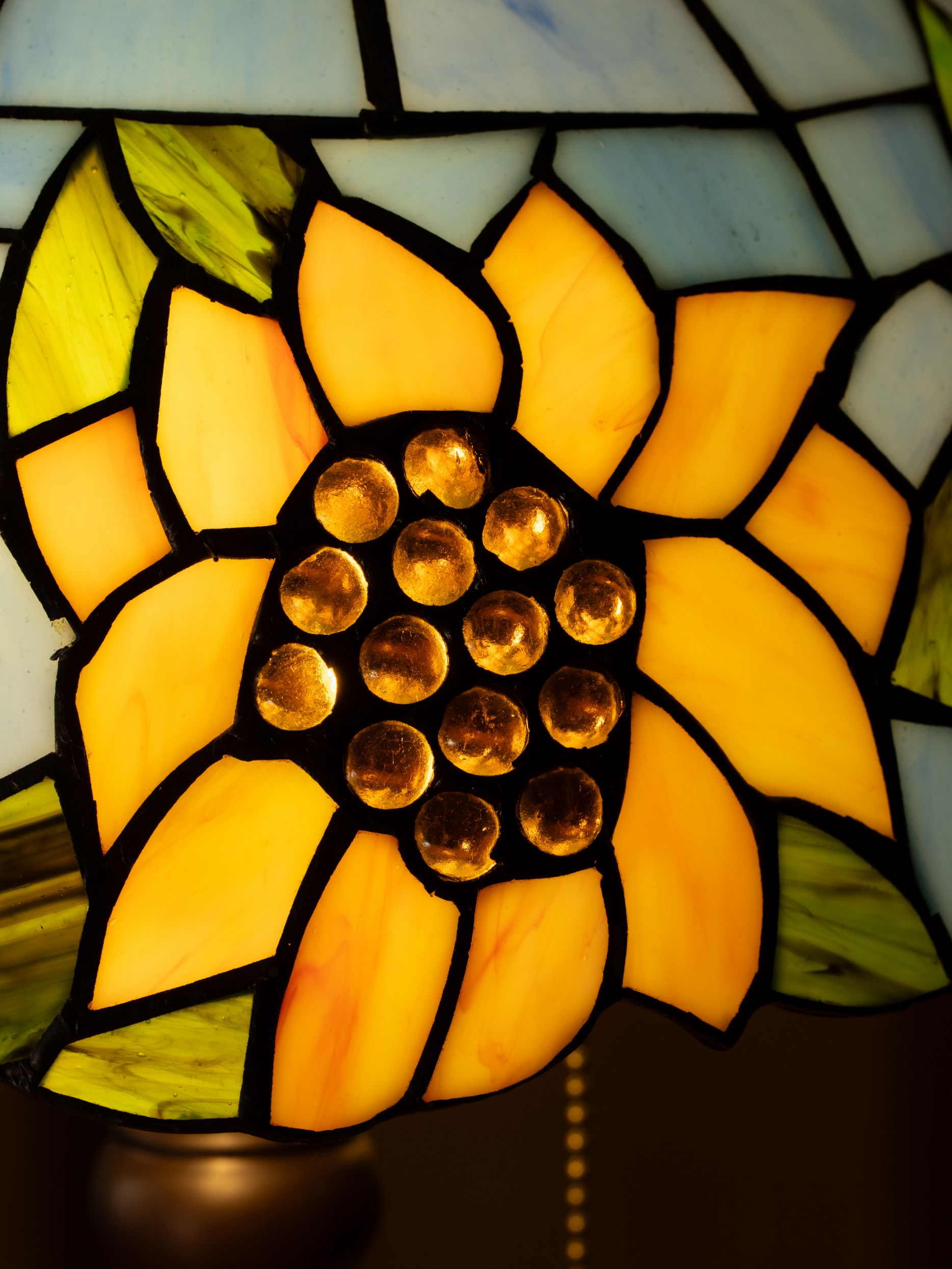 Sunflower Delight Tiffany Table Lamp