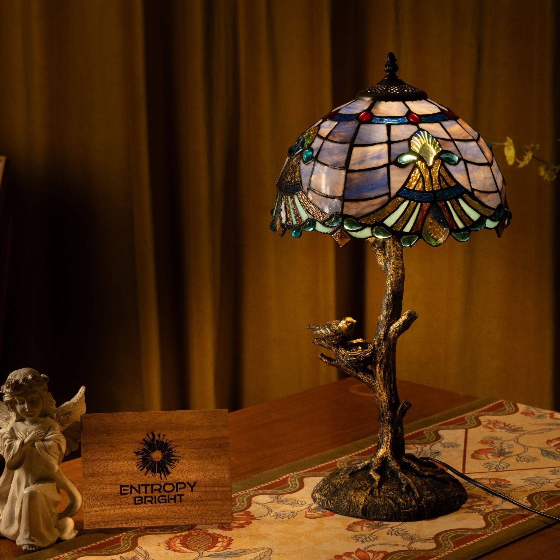 Twilight Serenity Tiffany Table Lamp