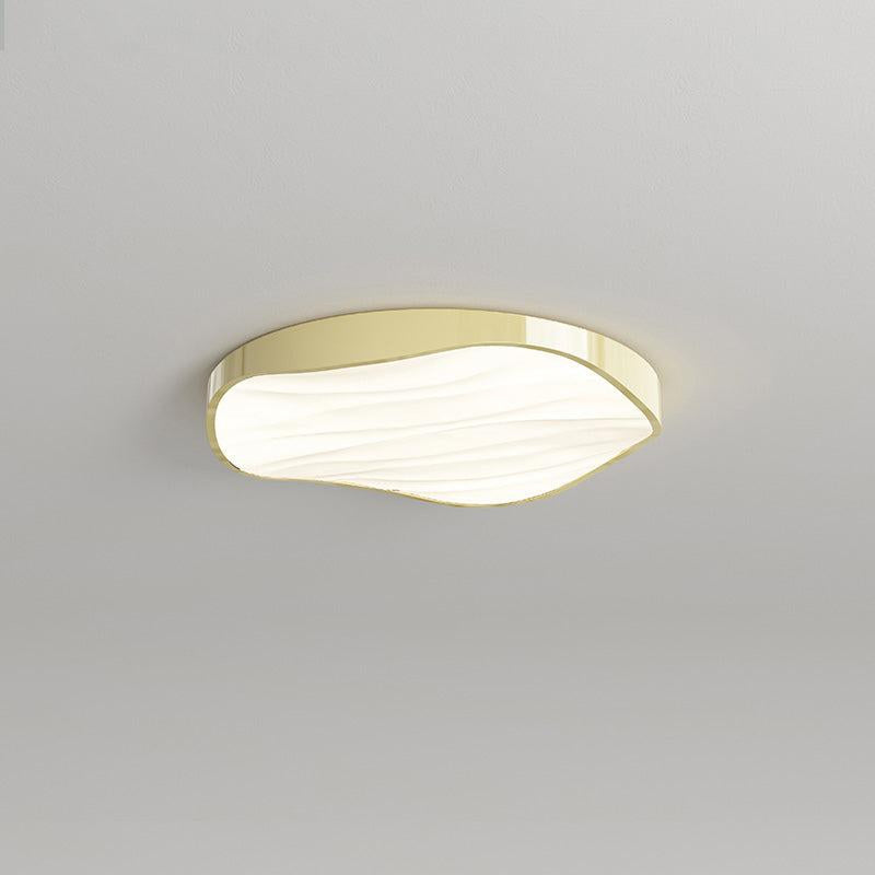 Scandi Colorful Wavy Round Ceiling Light