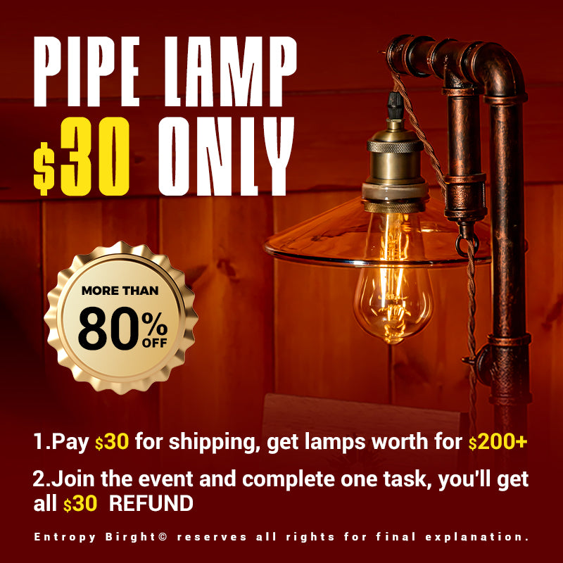 Pipe Lamp Limited Time Offer