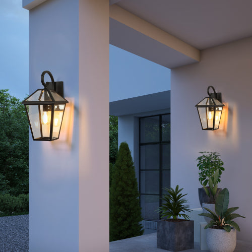 Modern Outdoor Waterproof Wall Lamp Supports multiple types of light bulbs