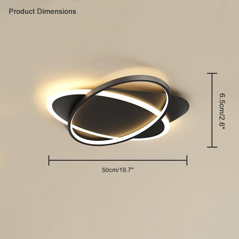 Oval Ceiling Light