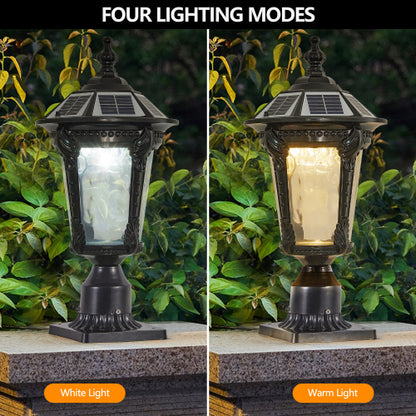 Retro Solar Lights With Dimmable LED 1 pack