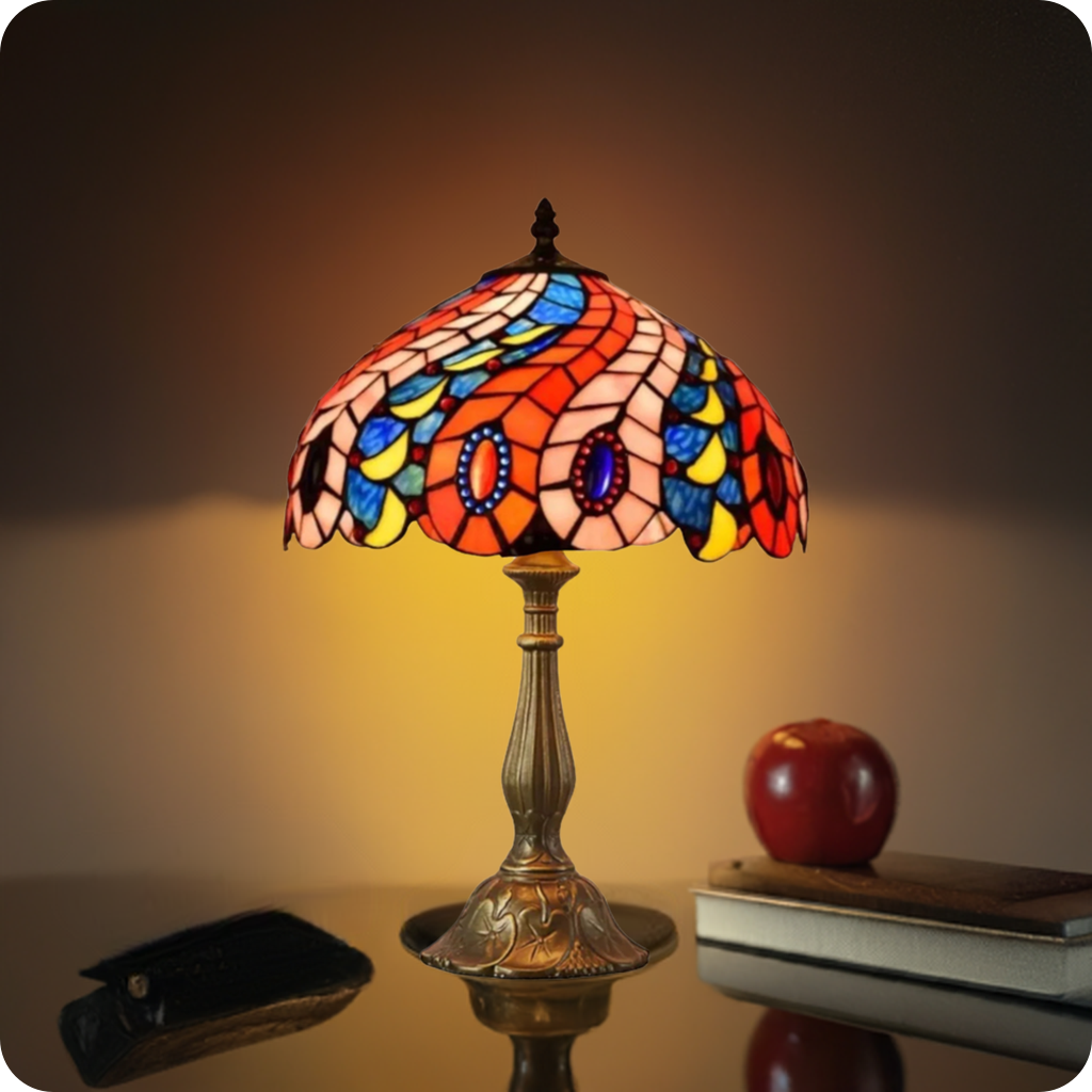 Enchanted Meadow Tiffany Table Lamp